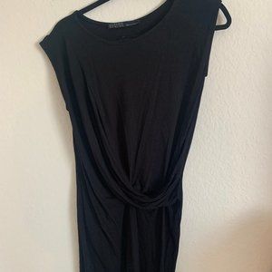 ALL SAINTS Asymmetrical T-Shirt Dress